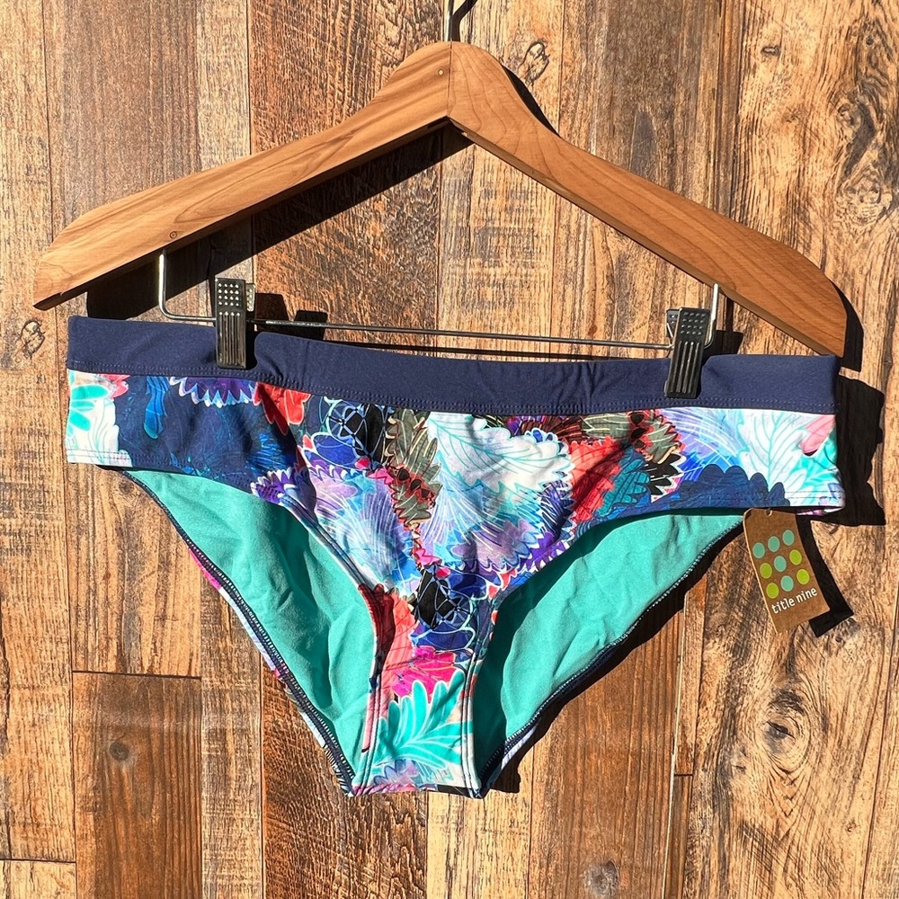 NEW Title Nine Bikini Swimsuit Swim Bottom Piece NWT